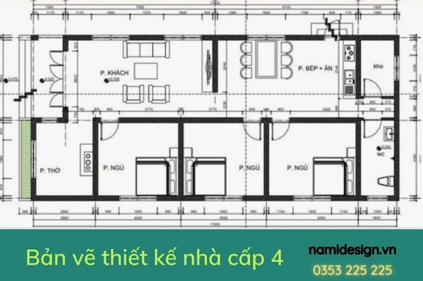 2026: Khám phá Top 20+ Bản Vẽ Nhà Cấp 4 Đẹp, Hiện Đại & Tiết Kiệm Chi Phí