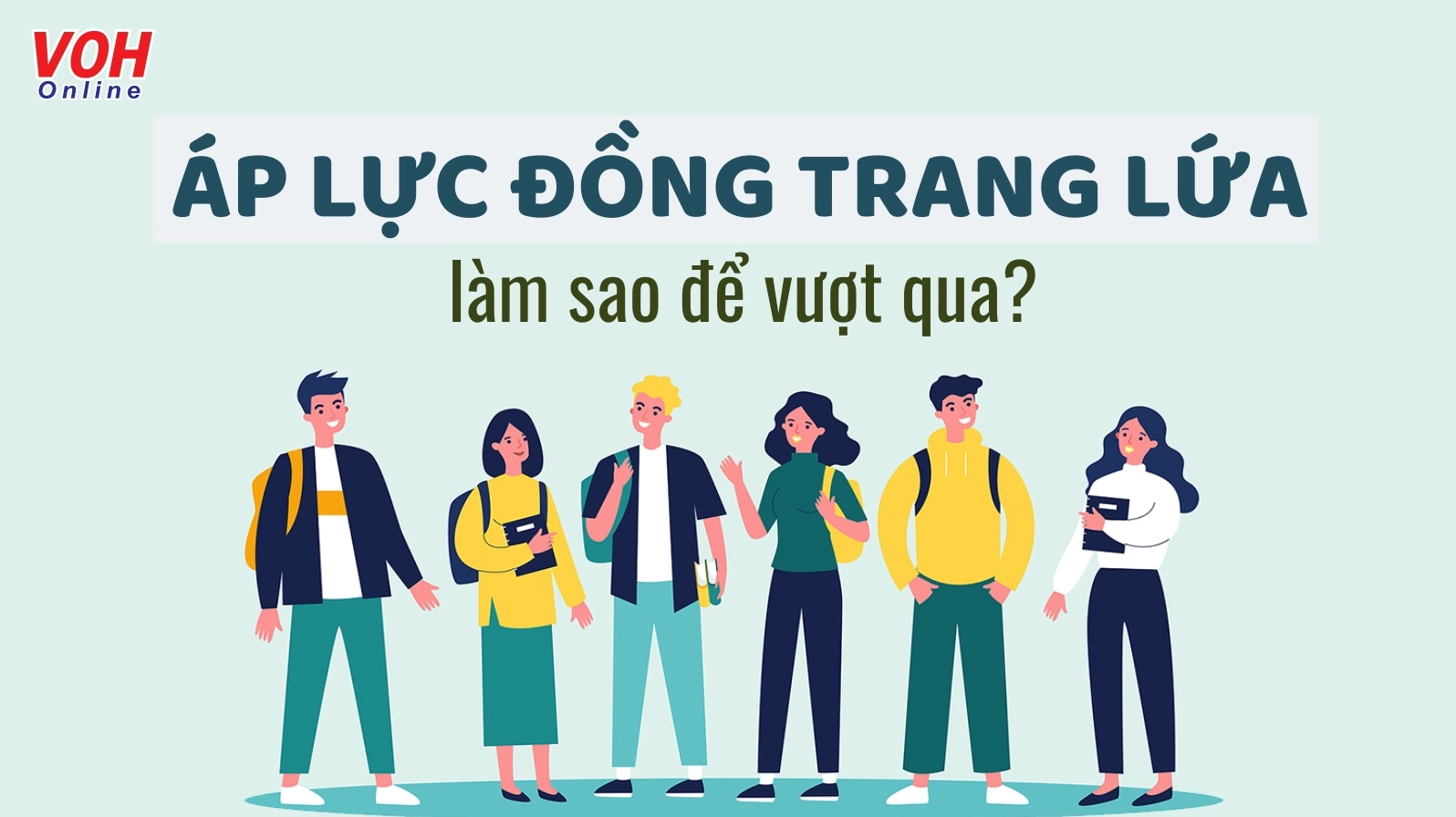 áp lực đồng trang lứa khiến tâm trạng mệt mỏi