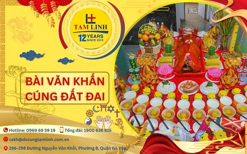 Bài văn khấn cúng đất đai