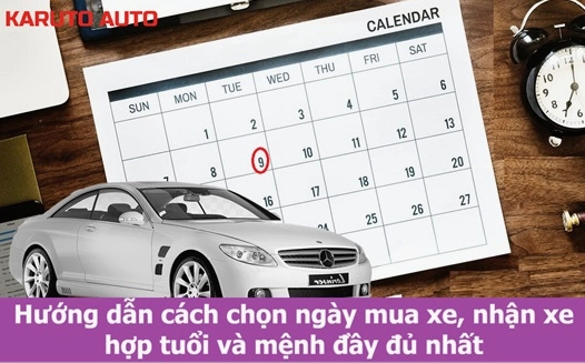 Bí Quyết Xem Ngày Tốt Mua Xe Chuẩn Phong Thủy Đón Tài Lộc May Mắn 2026