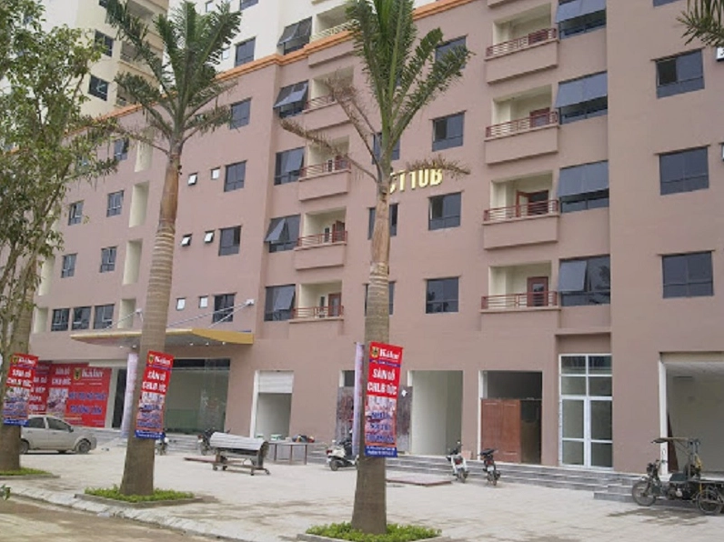 Các tòa chung cư cao tầng tại Khu Đô Thị Đại Thanh