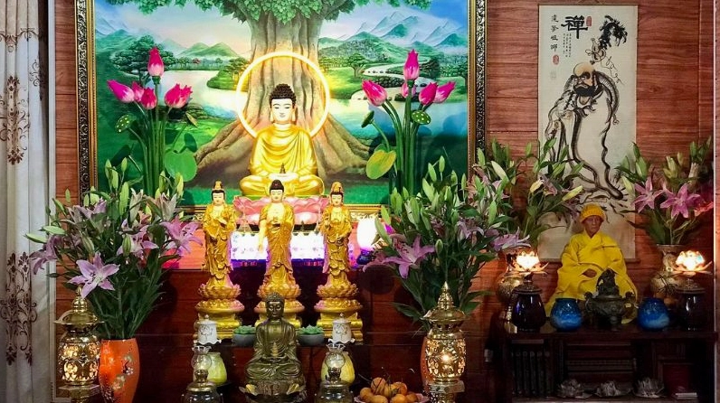 Cách sắm lễ, mâm cúng Tam Bảo