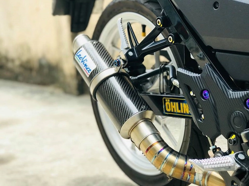 Cải tạo lại ống xả của xe máy