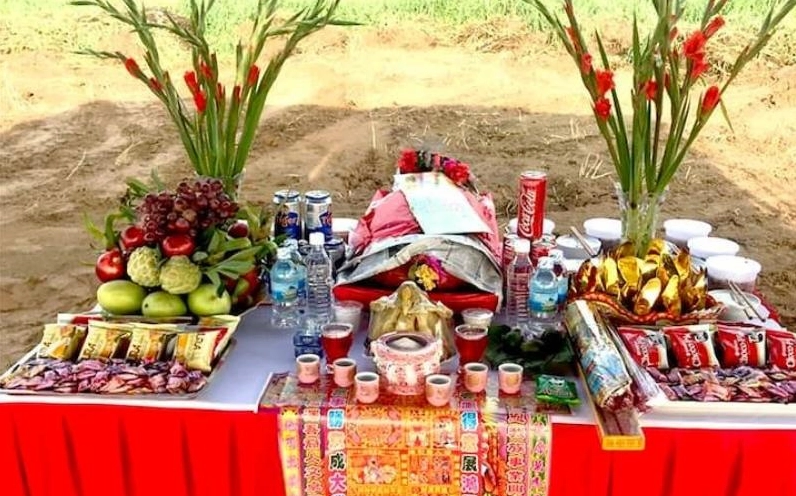 Chuẩn bị đồ cúng lễ động thổ