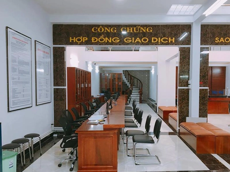 danh sách văn phòng công chứng