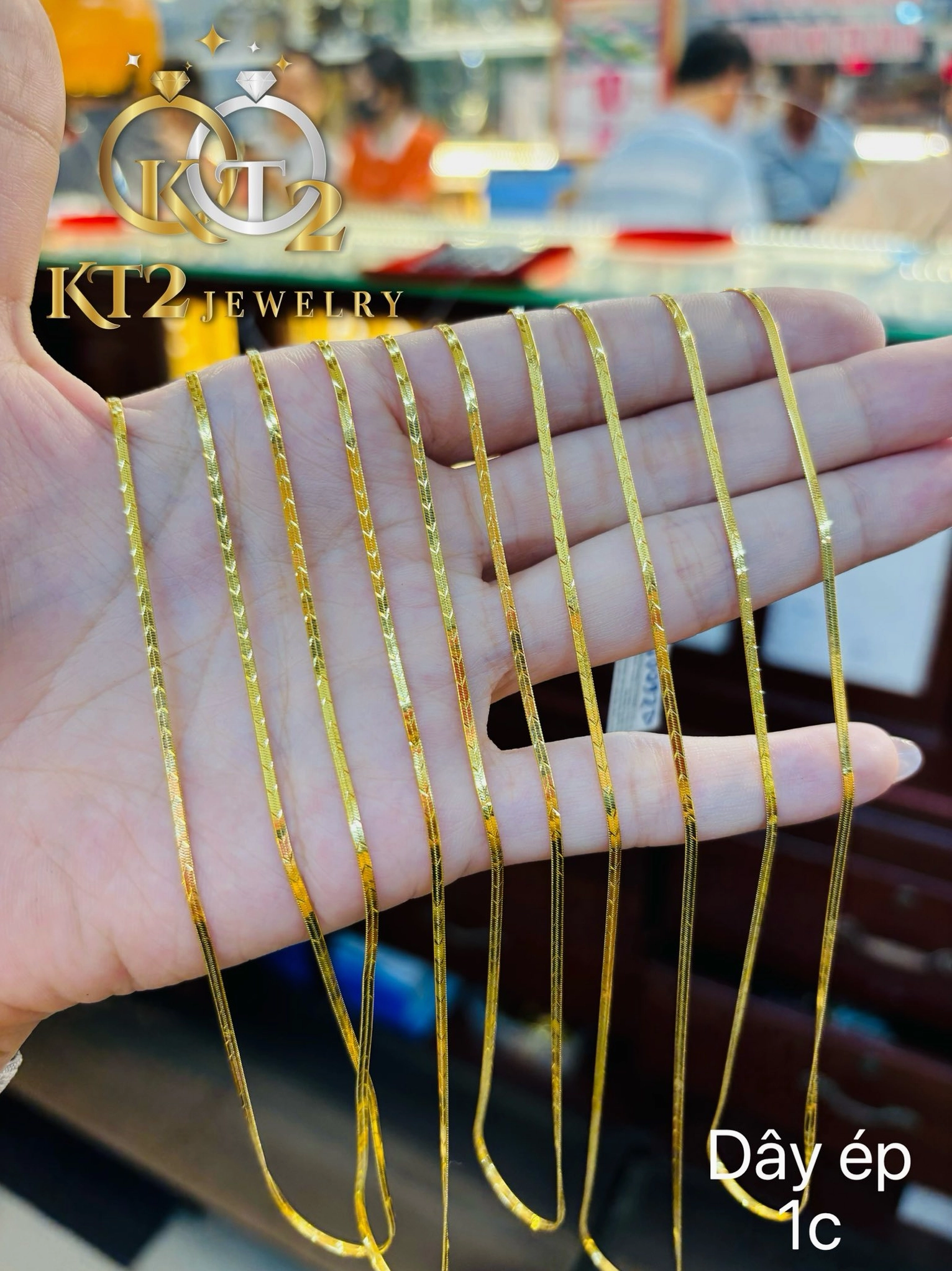 Dây Chuyền Ép 1 Chỉ