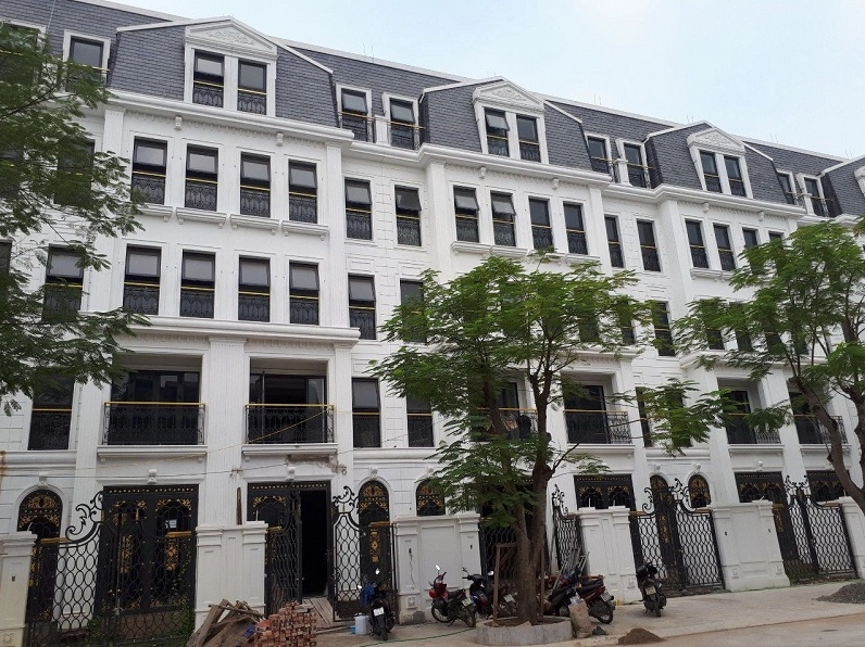 Dãy nhà liền kề khang trang tại Khu Đô Thị Đại Thanh