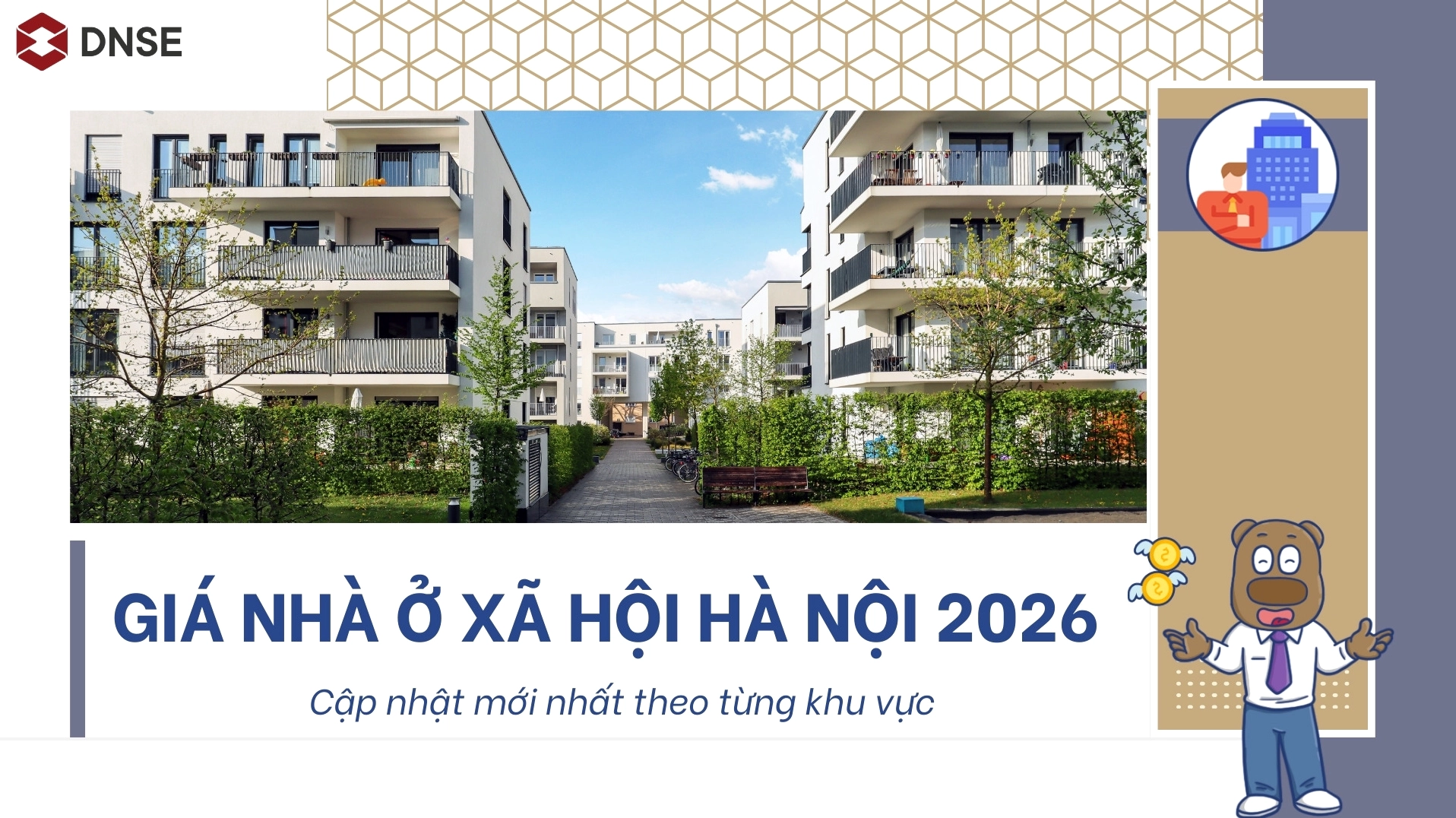 Giá nhà ở xã hội Hà Nội 2026: Cập nhật mới nhất theo từng khu vực