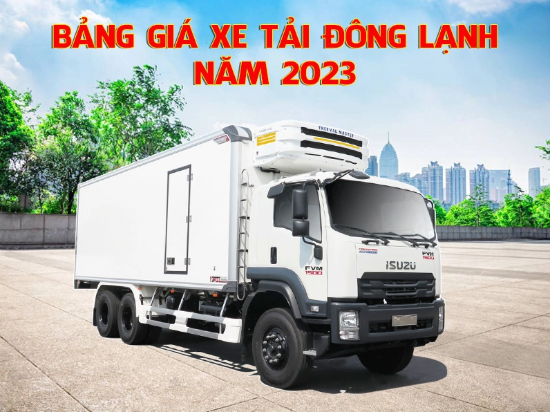 Giá Xe Tải Đông Lạnh Tháng 04/2026