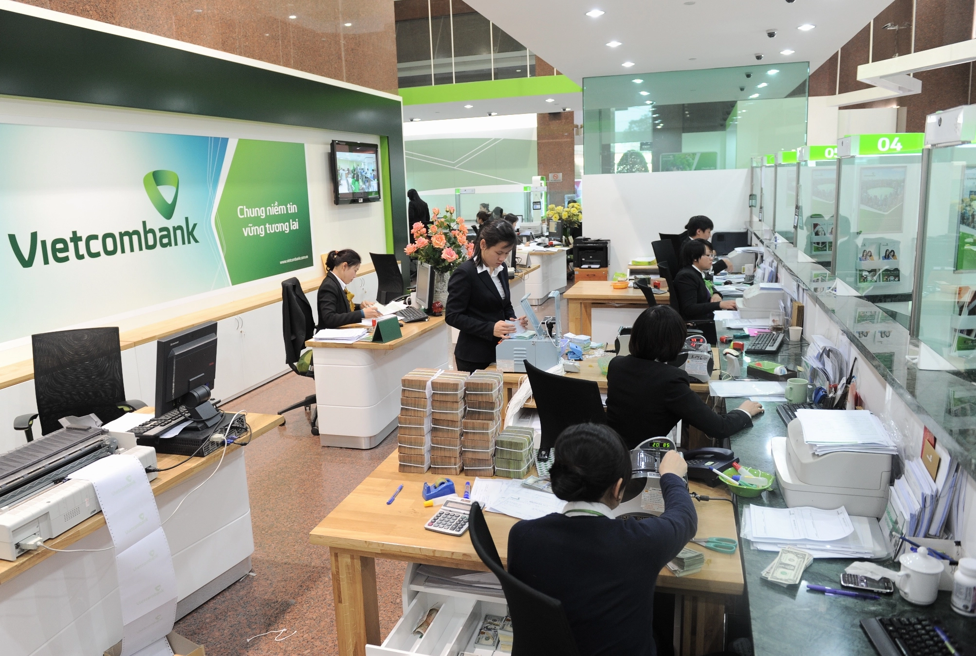 Giao dịch tại Vietcombank