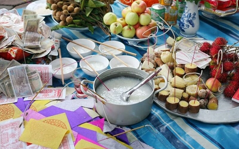 Giờ chuẩn cúng cỗ cô hồn nhất là vào chiều tối