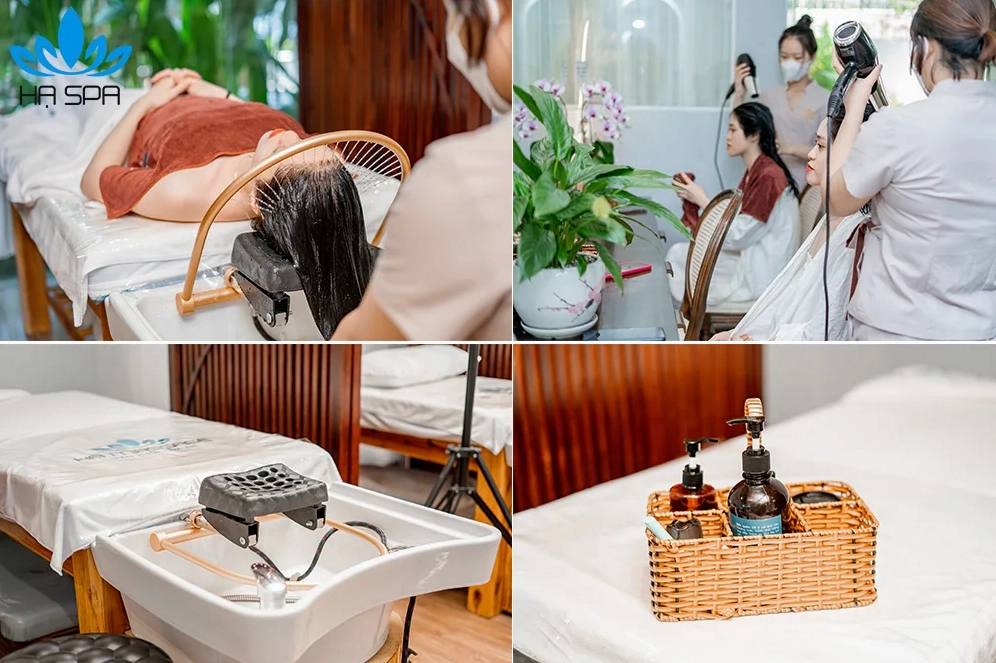 goi dau duong sinh Ha Spa
