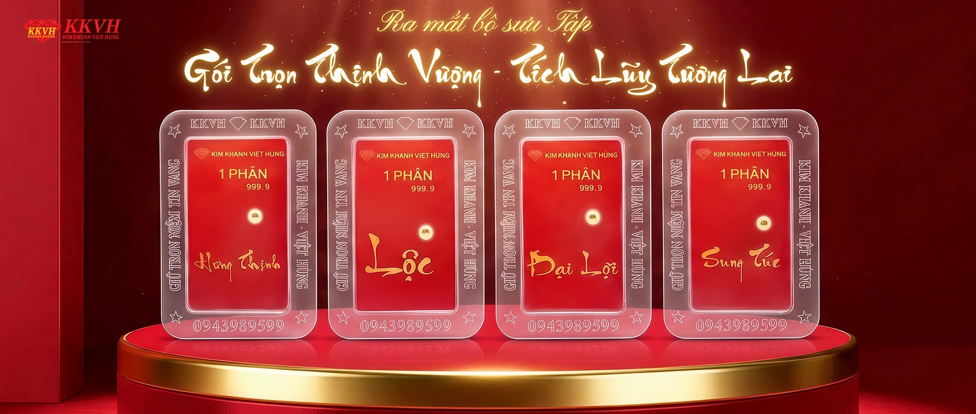 Gói trọn thịnh vượng - Tích lũy tương lai với vàng