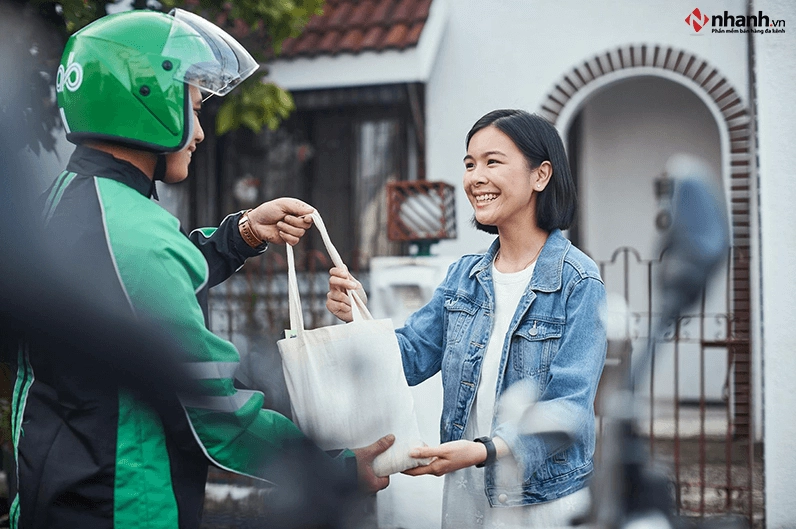 Gửi hàng Grab Express nhận tiền COD từ tài xế