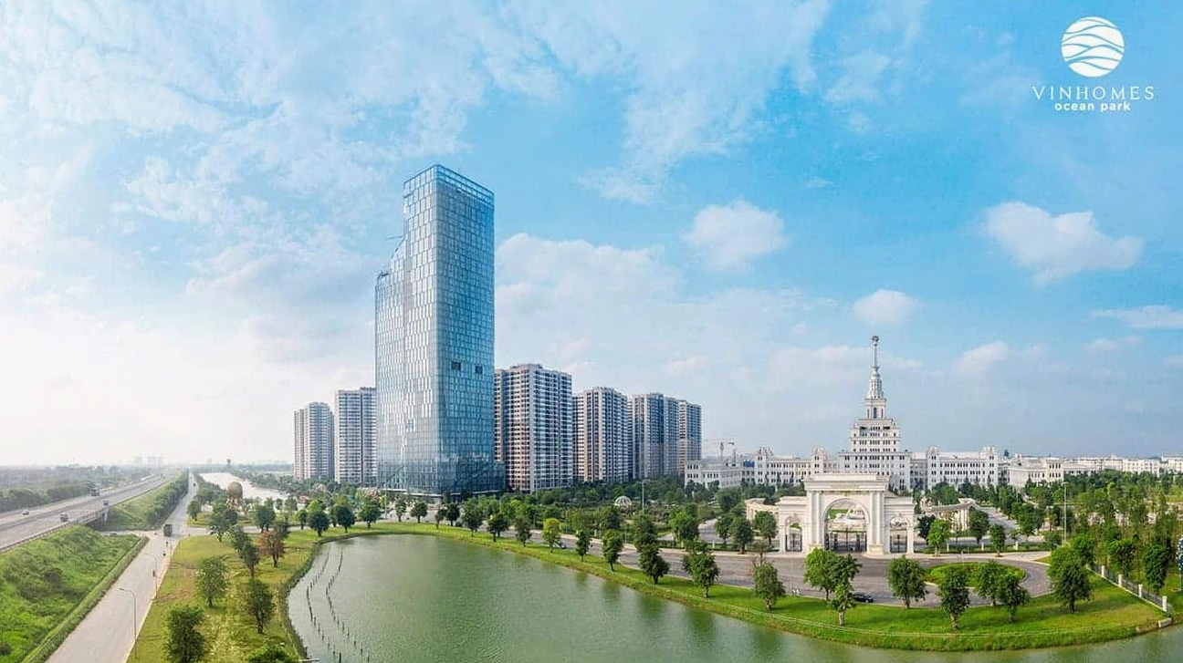 Hình ảnh thực tế không gian sống lý tưởng giành cho cư dân tại Vinhomes Ocean Park.