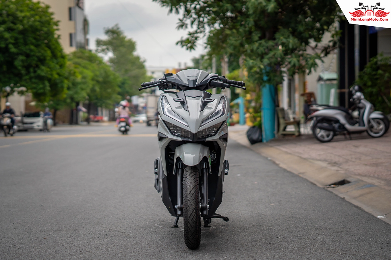 Honda Vario 125 màu xám thể thao