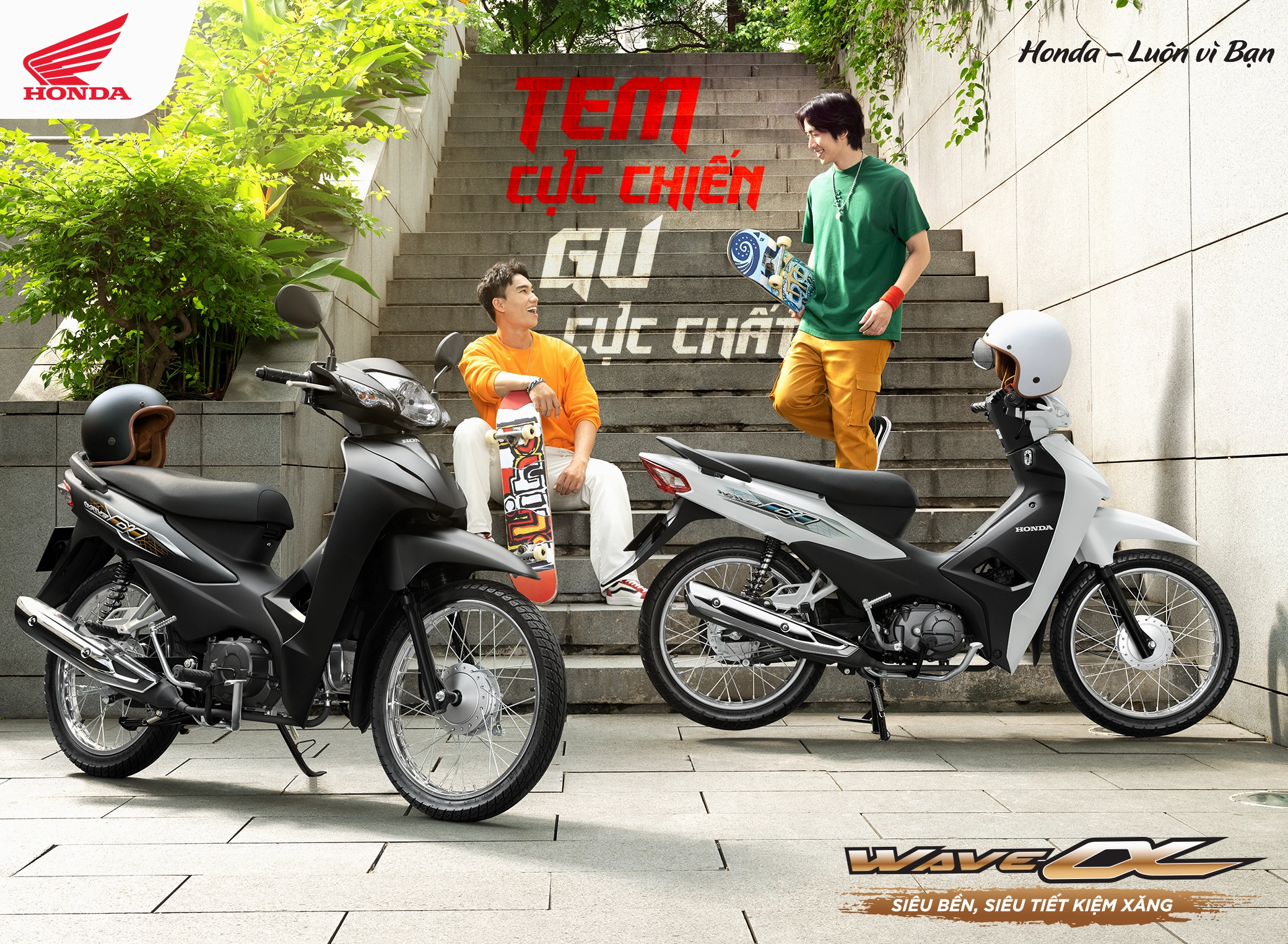Honda Wave Alpha - Tem Cực Chiến Gu Cực Chất