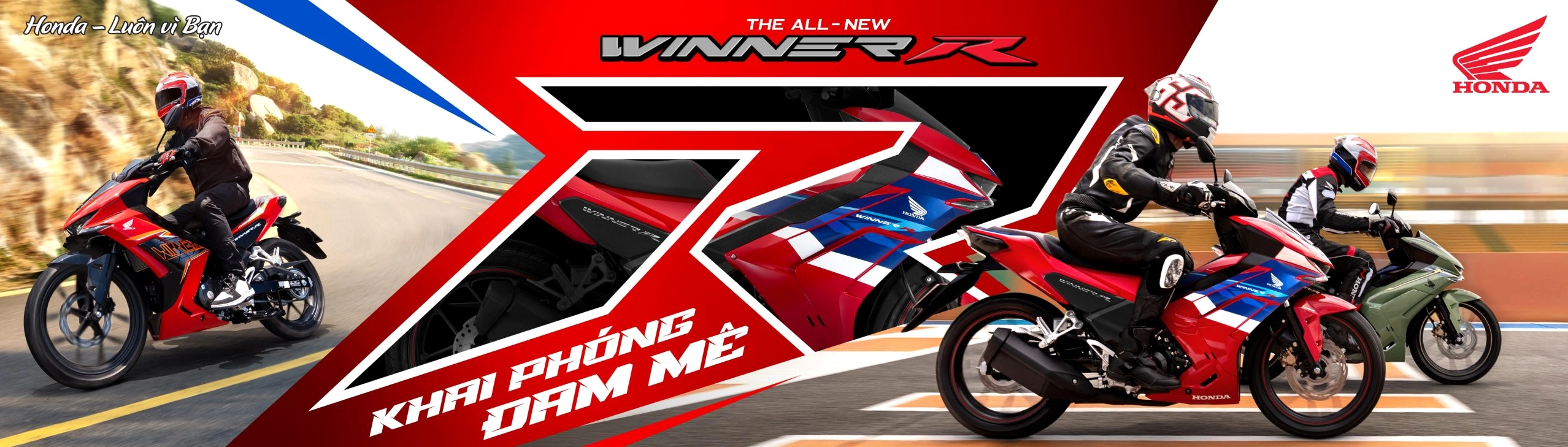 Honda Winner X thiết kế thể thao