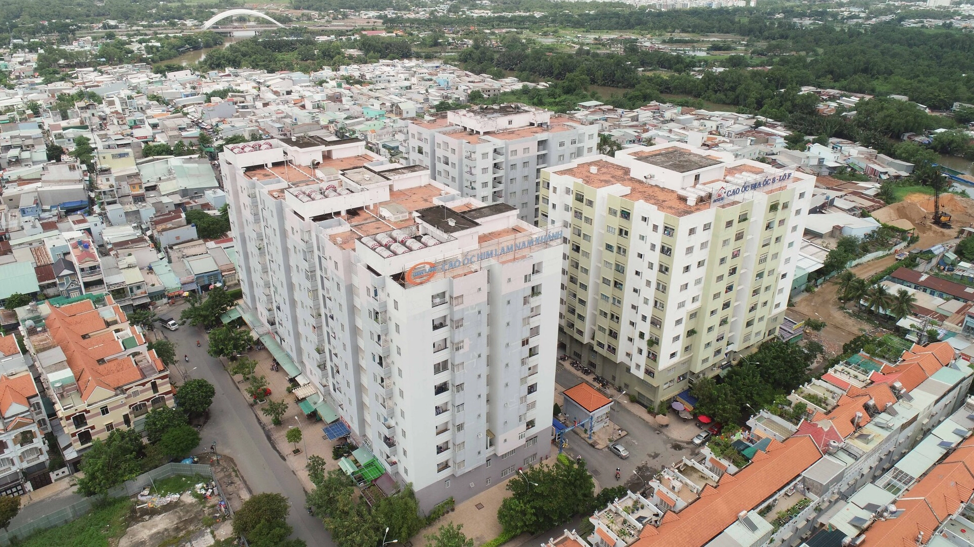 Không gian sống tại Khu nhà ở Tạ Quang Bửu