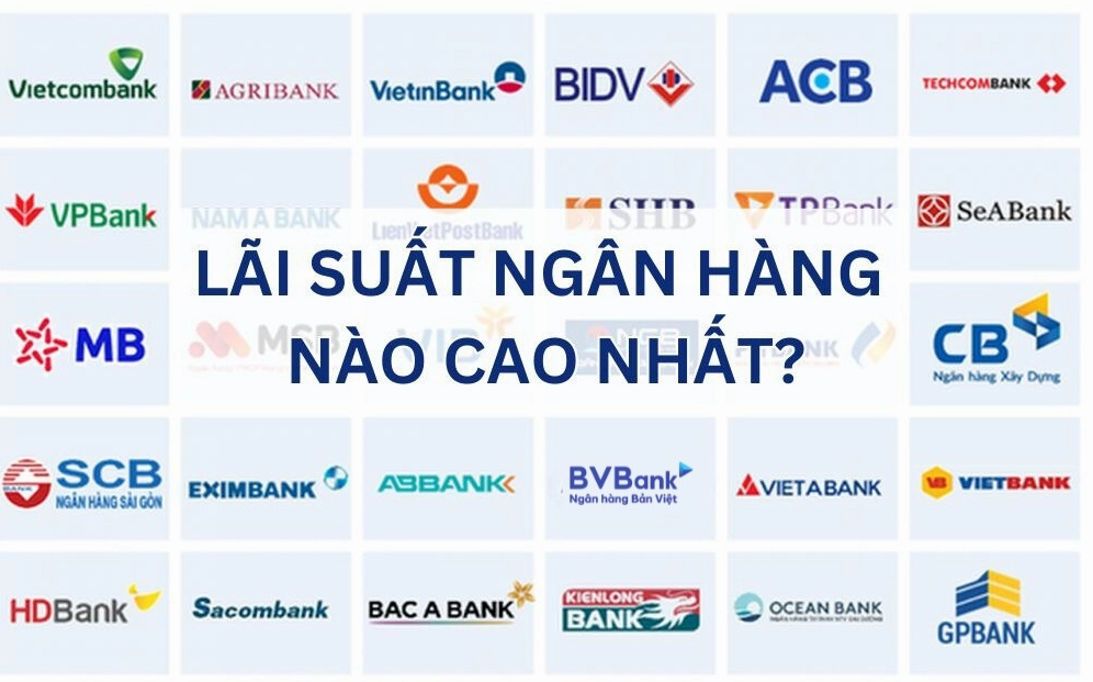 Lãi suất tiết kiệm ngân hàng nào cao nhất hiện nay
