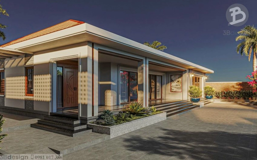 Mặt Tiền Nhà Cấp 4 Đẹp Hiện Đại 2026: 10+ Mẫu Thiết Kế Đón Đầu Xu Hướng