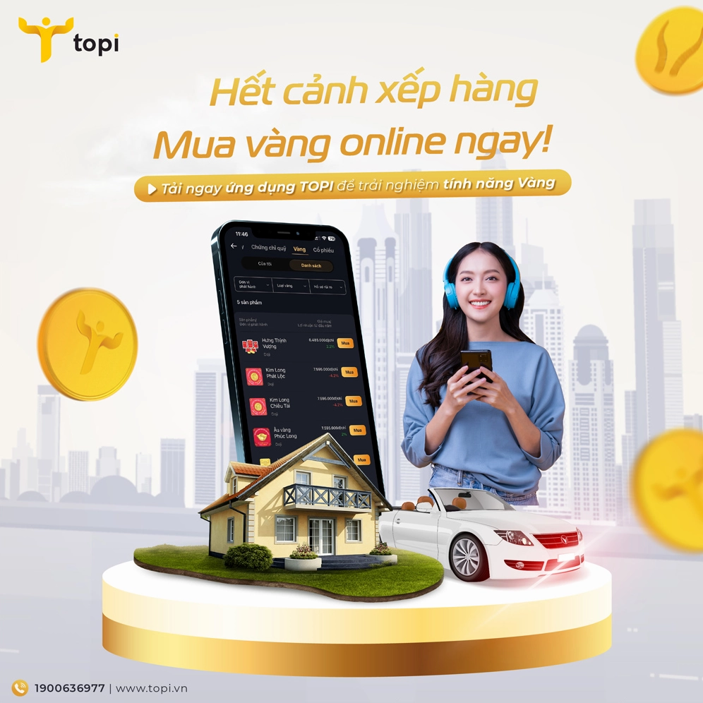 Mua vàng online tiện lợi và an toàn
