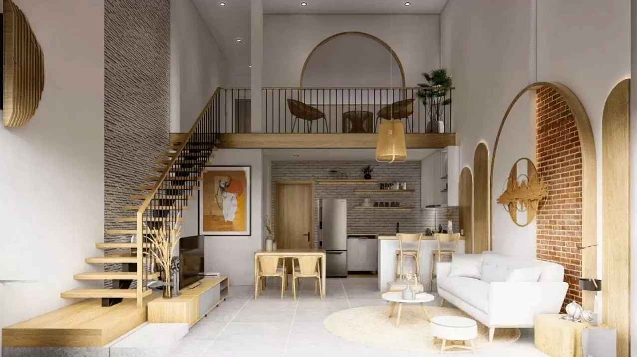 Nhà cấp 4 có gác lửng là giải pháp tăng diện tích sử dụng hiệu quả