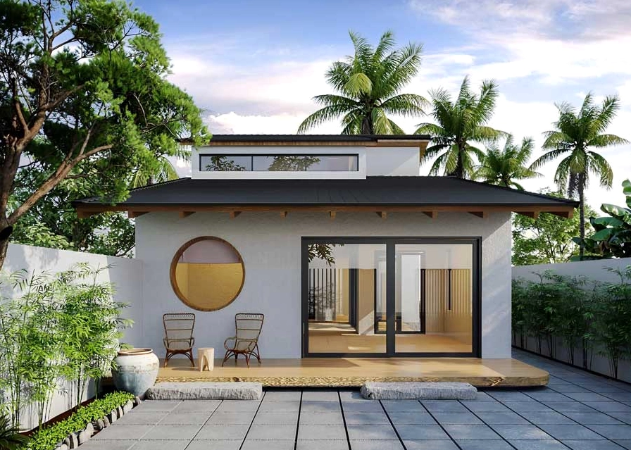 Nhà cấp 4 mái thái 300 triệu