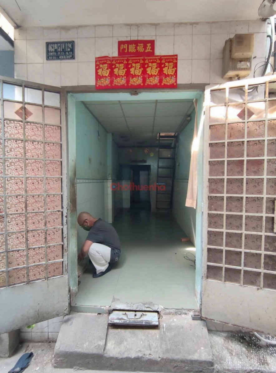 Nhà cho thuê nguyên căn 2m x 7m đúc 1 tấm điện nước riêng