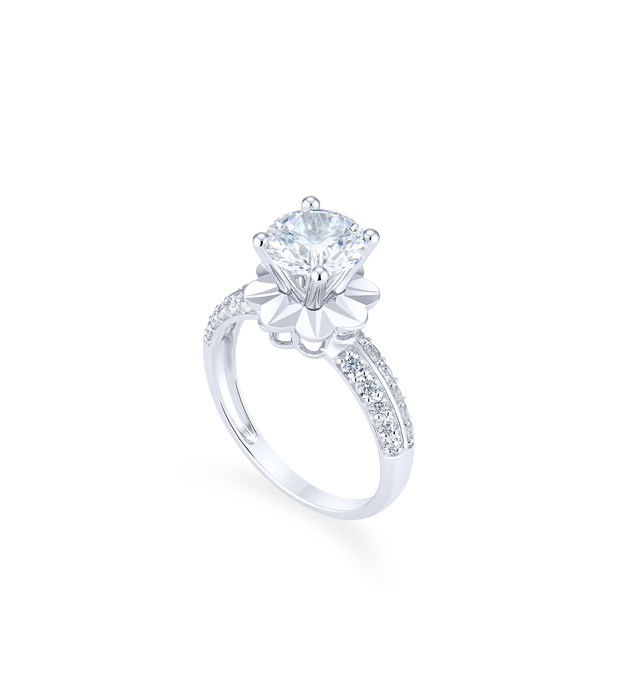 Nhẫn nữ Vàng trắng DVNUTTT0100U168