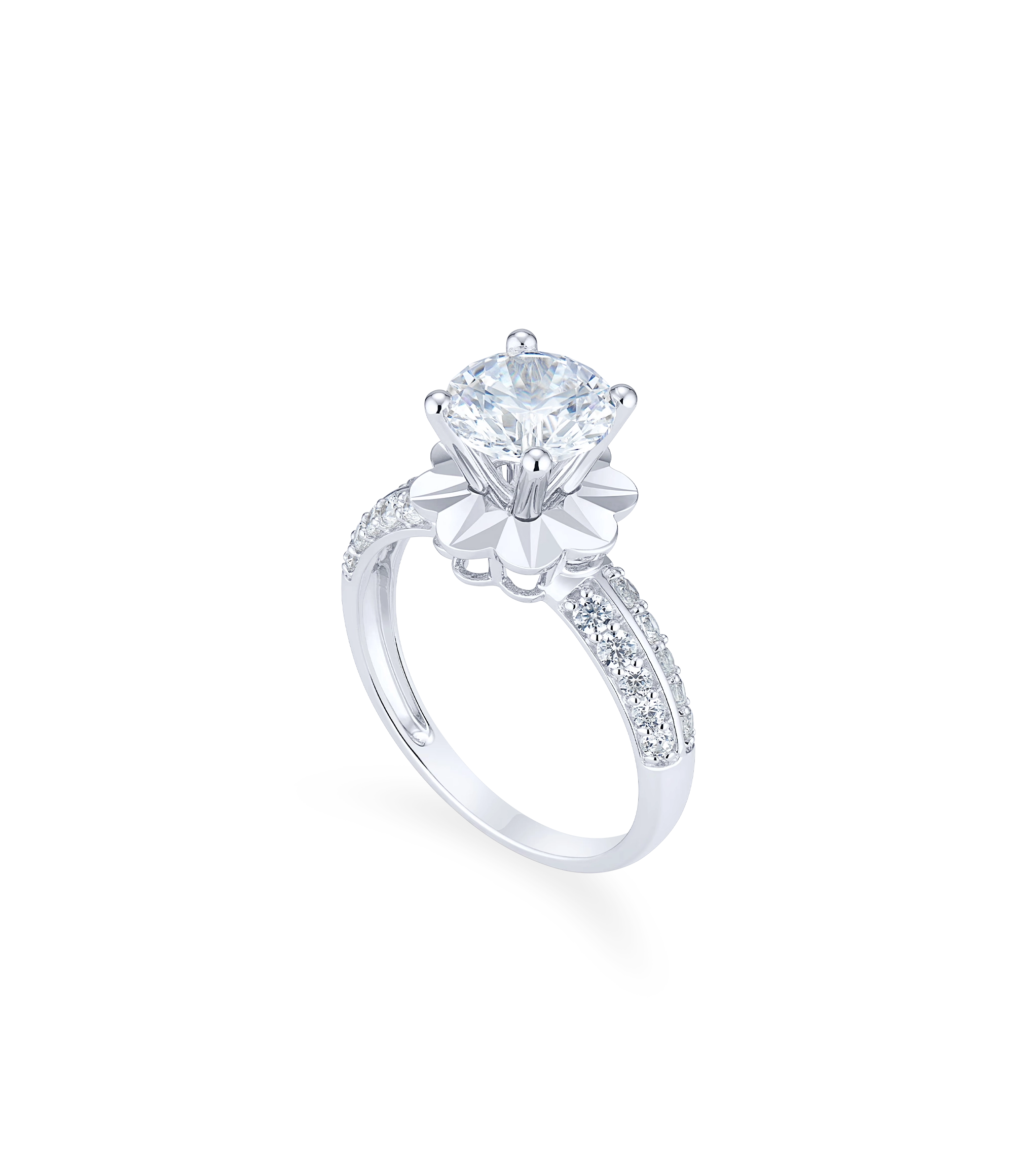 Nhẫn nữ Vàng trắng DVNUTTT0100U168