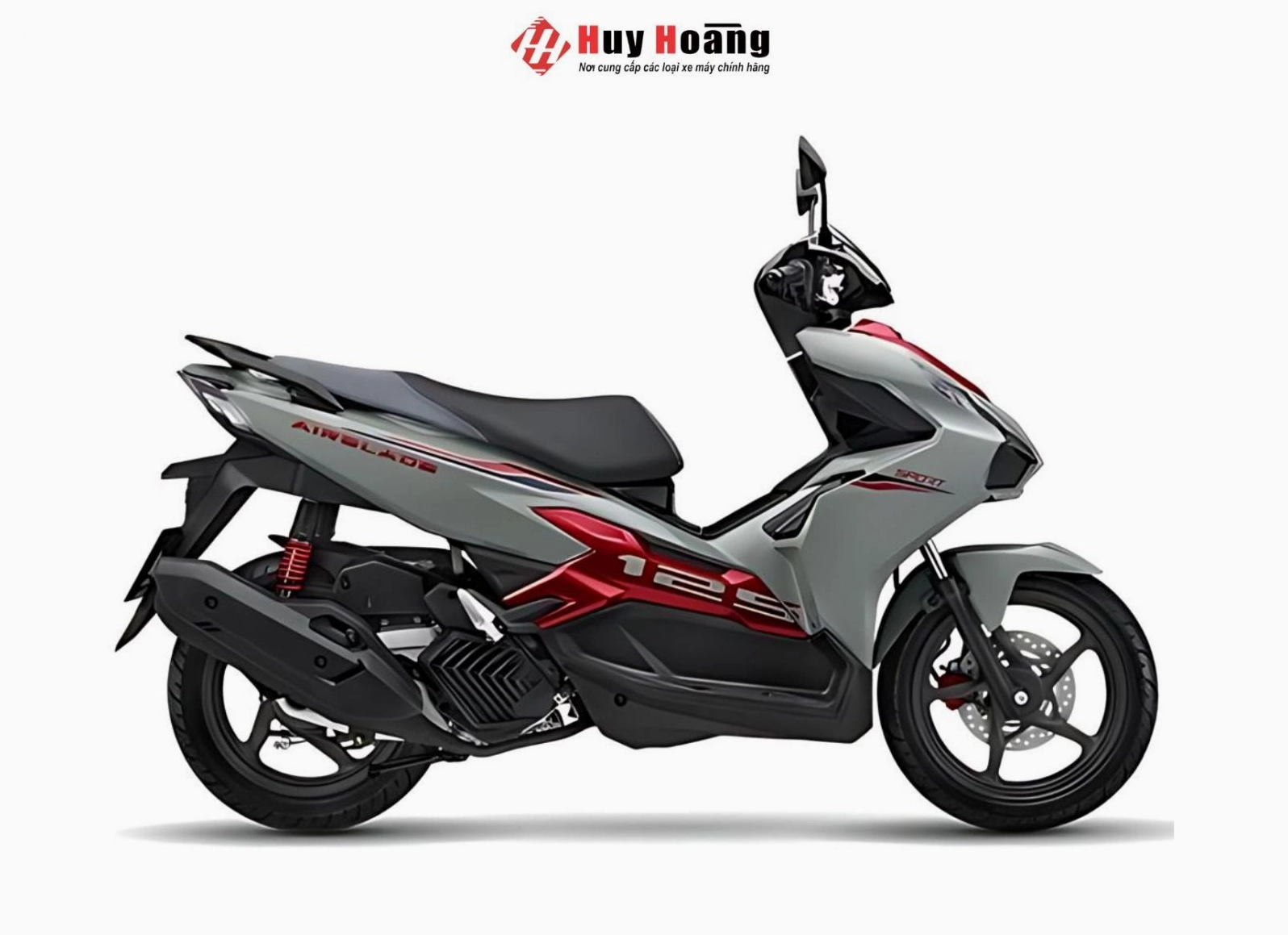 Phiên bản thể thao màu xám đỏ đen của Airblade