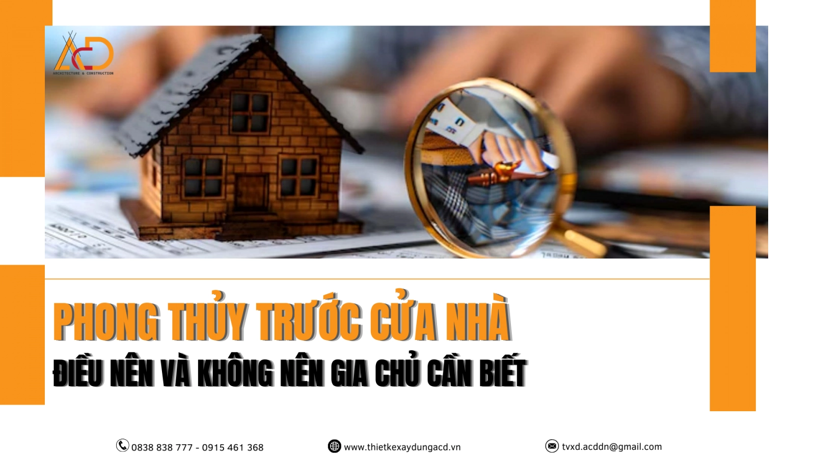 Phong thủy trước cửa nhà và những điều cần lưu ý khi xây dựng