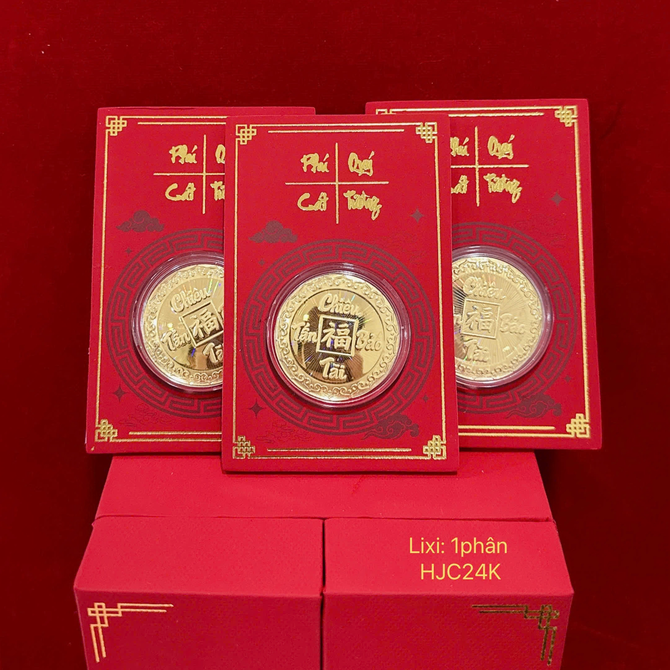 Quà tặng vàng 24K HJC