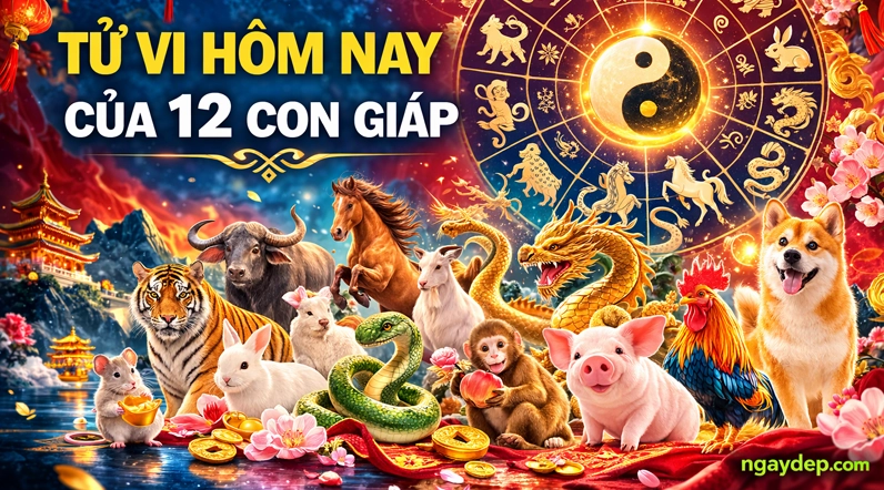 Số đẹp ngày hôm nay: Bí quyết chọn con số may mắn cho 12 con giáp
