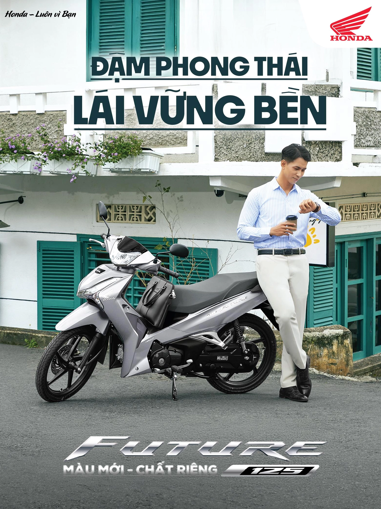 Thiết kế sang trọng của Honda Future 125