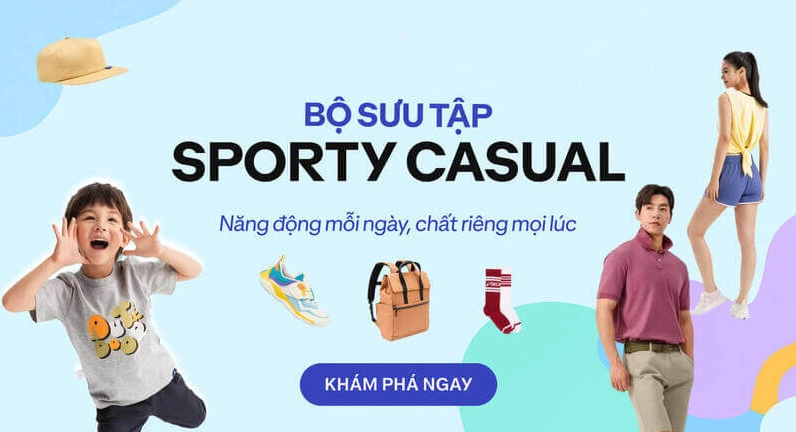 Thời trang thể thao năng động làm quà tặng