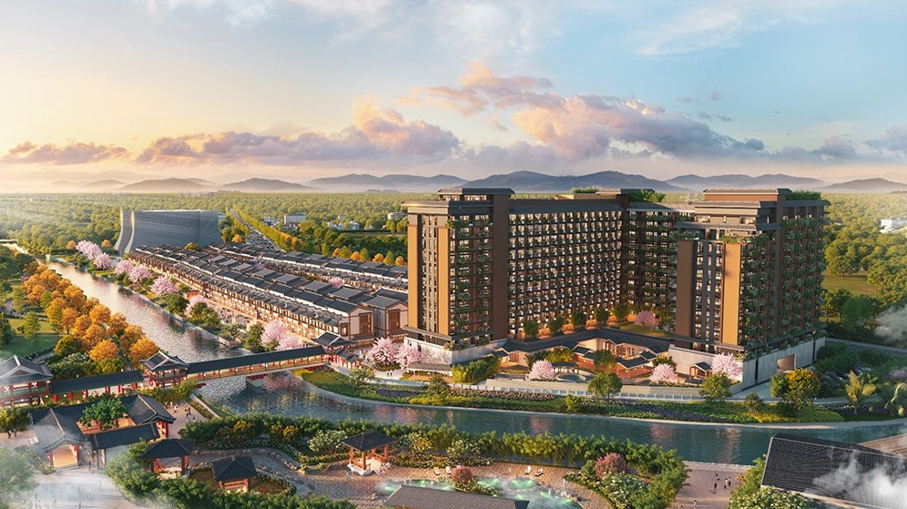 Tổ hợp nghỉ dưỡng khoáng nóng Lynntimes Onsen Retreat Hưng Yên theo xu hướng wellness