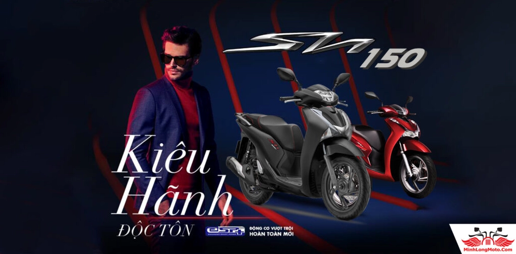 Tổng thể ngoại hình Honda SH 150i