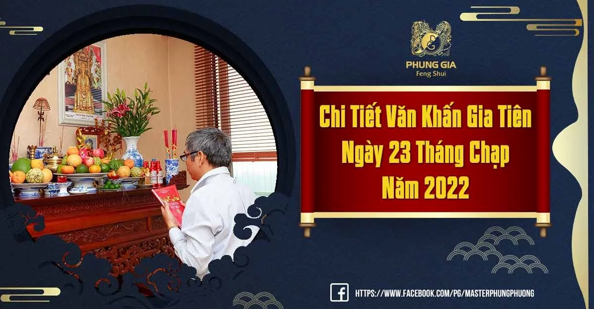 Văn Khấn Gia Tiên Ngày 23 Tháng Chạp Mới Nhất