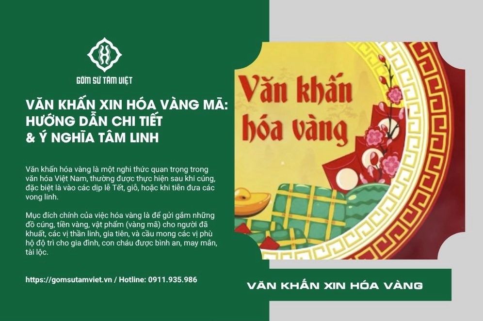 văn khấn hóa vàng mã