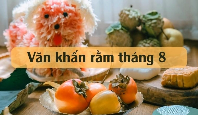 Văn khấn rằm tháng 8 chuẩn nhất 2026: Cầu bình an, tài lộc cho gia đình