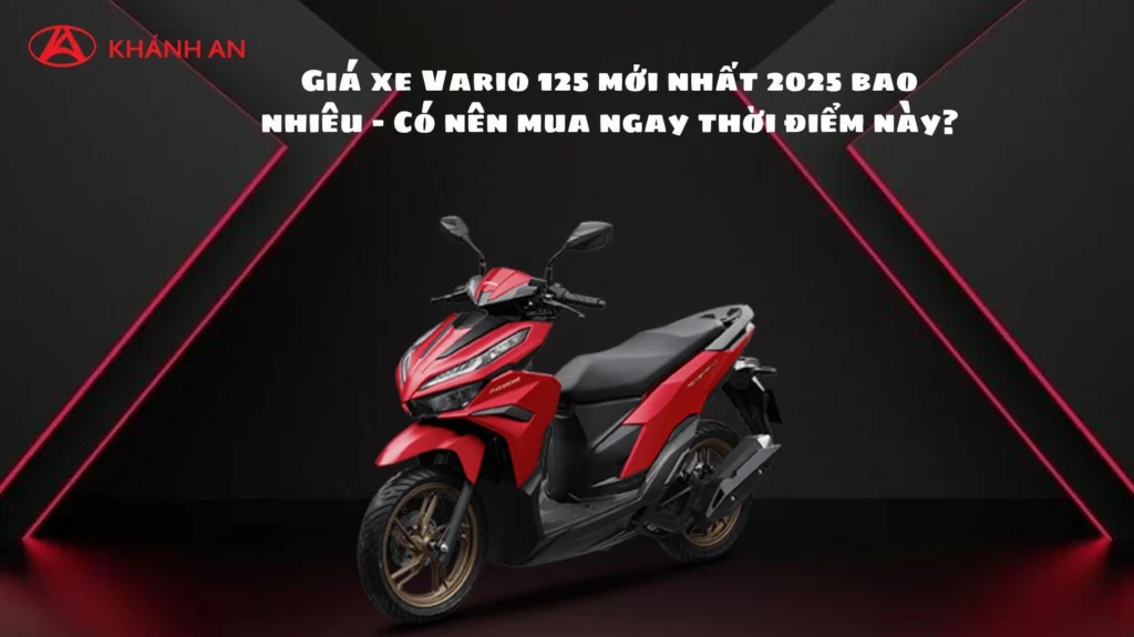 Xe Vario giá bao nhiêu? Cập nhật bảng giá mới nhất 2026
