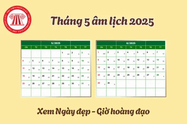 Xem Ngày Đẹp Tháng 5 Năm 2026: Lịch Cát Tường, Giờ Hoàng Đạo Chi Tiết Nhất