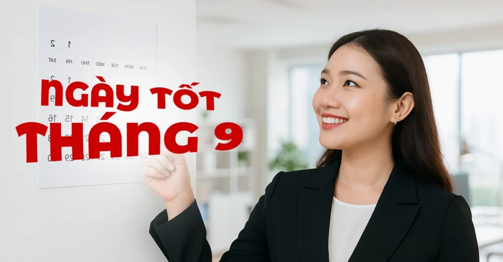 Xem Ngày Đẹp Tháng 9 Năm 2026 Chuẩn Phong Thủy Để Động Thổ, Cưới Hỏi
