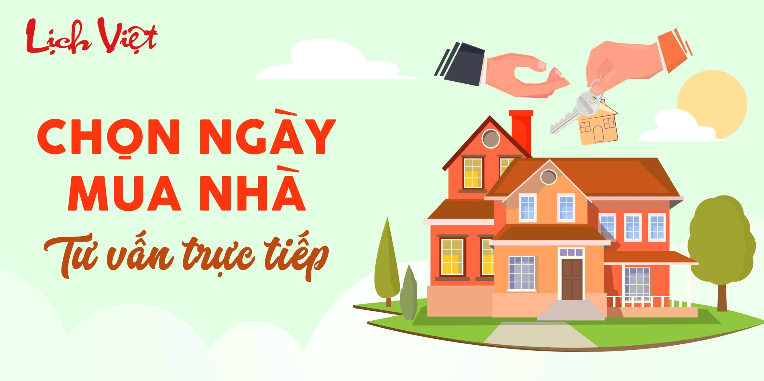 Xem ngày tốt mua nhà qua lịch vạn niên