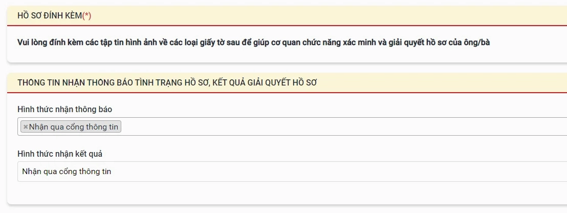 xin giấy xác nhận cư trú cần những gì